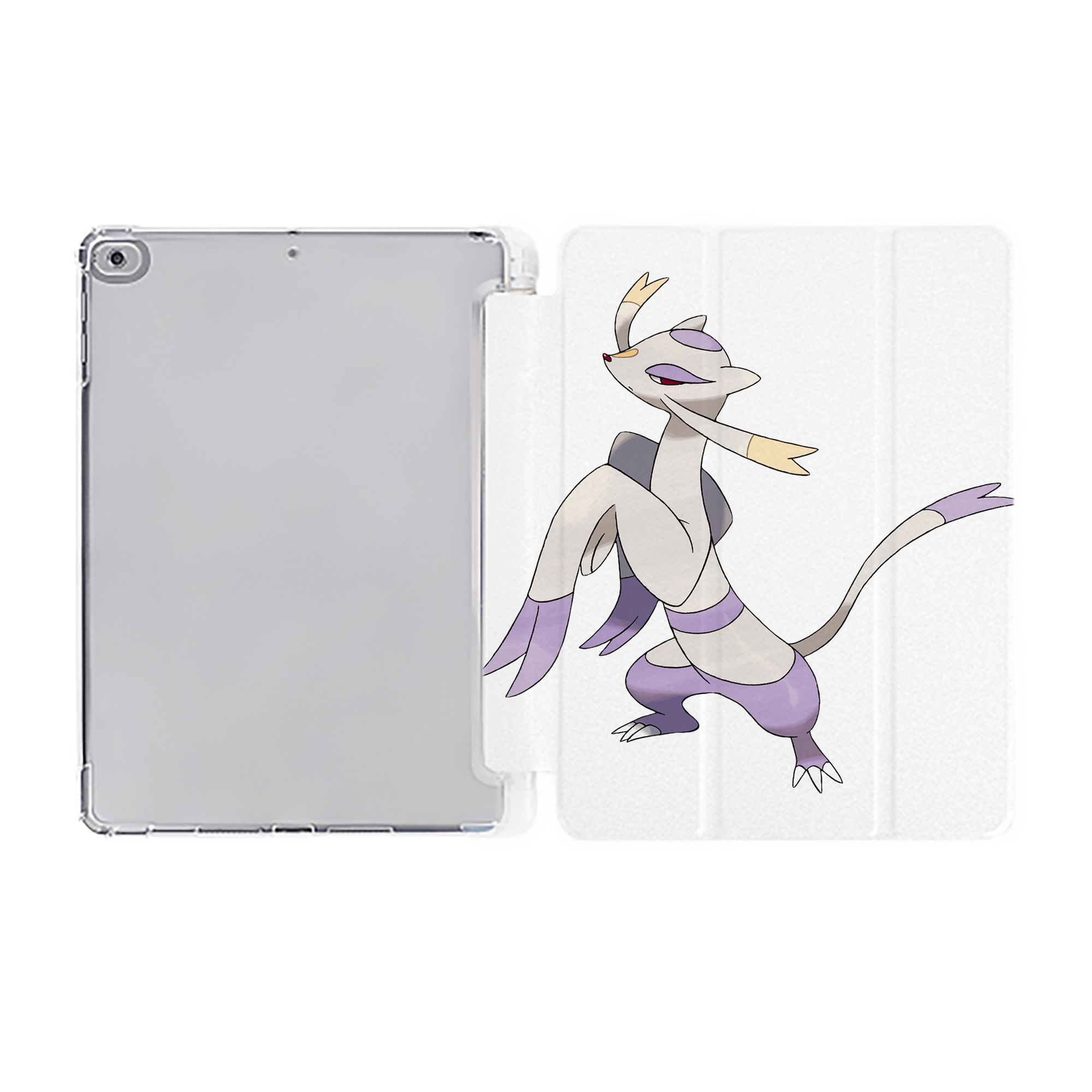 （画像用） ポケットモンスター Pokémon IPad ケース ペン収納付き 三つ折りスタンド PUレザー×シリコン 対応機種9.5/10.5/10.9インチ